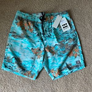 Billabong Sundays Layback Tropical Boardshorts